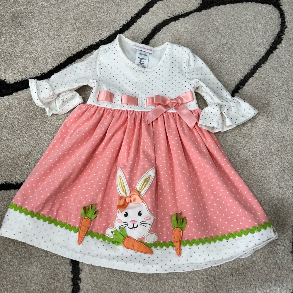 Toddler Girls Easter Dress - 24 Months